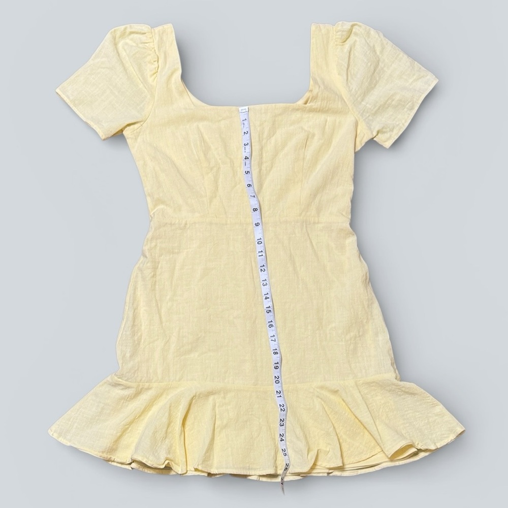 Altar’d State Elora Ruffle Fit & Flare Mini Dress
Yellow - Picture 7 of 7